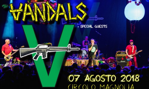 The Vandals: questa sera , 07 agosto, una data estiva al Circolo Magnolia, Milano!